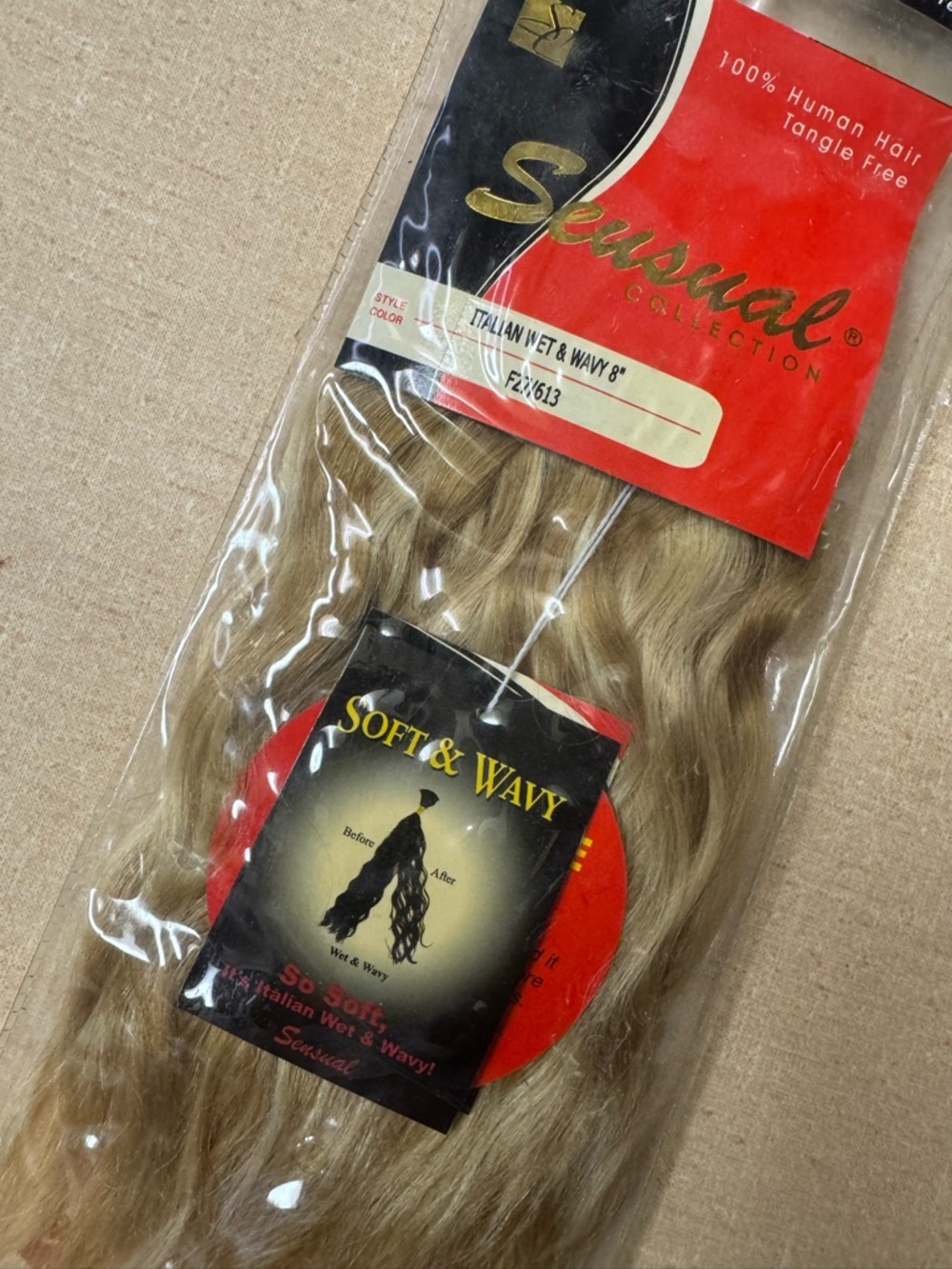Sensual collection Italian wet & wavy 8 inches